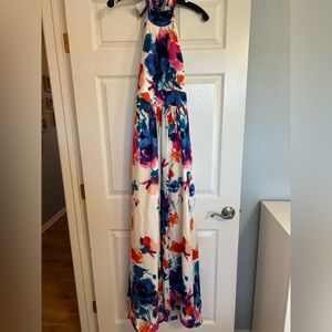 Eliza J Halter Maxi Dress - Size 8